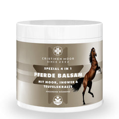 Balsamo per cavalli con brughiera curativa e artiglio del diavolo (unguento per cavalli) - crema riscaldante - 500 ml