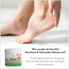 HornEx! Hornhaut und Schrunden Balsam mit 25% Urea