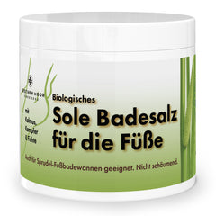 Sal de baño de salmuera biológica para los pies