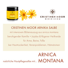 Pomata all'arnica biologica - cosmetici naturali