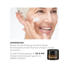 Organic cress ointment against age spots | pigment spot remover