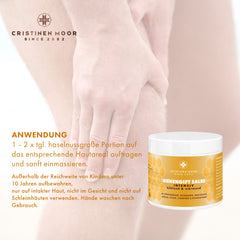 Bienengift Salbe hochdosiert 200 ml mit echtem Bienengift - Apitoxin, Kräuter Balm zur Pflege des Körpers