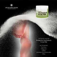 Sal de baño de salmuera biológica para los pies