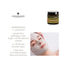 Masque de tourbe bio à l'huile de graines de chanvre - cosmétique naturelle