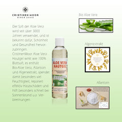 Aloe Vera Gel - mit Algenextrakt und Allantoin - CristinenMoor