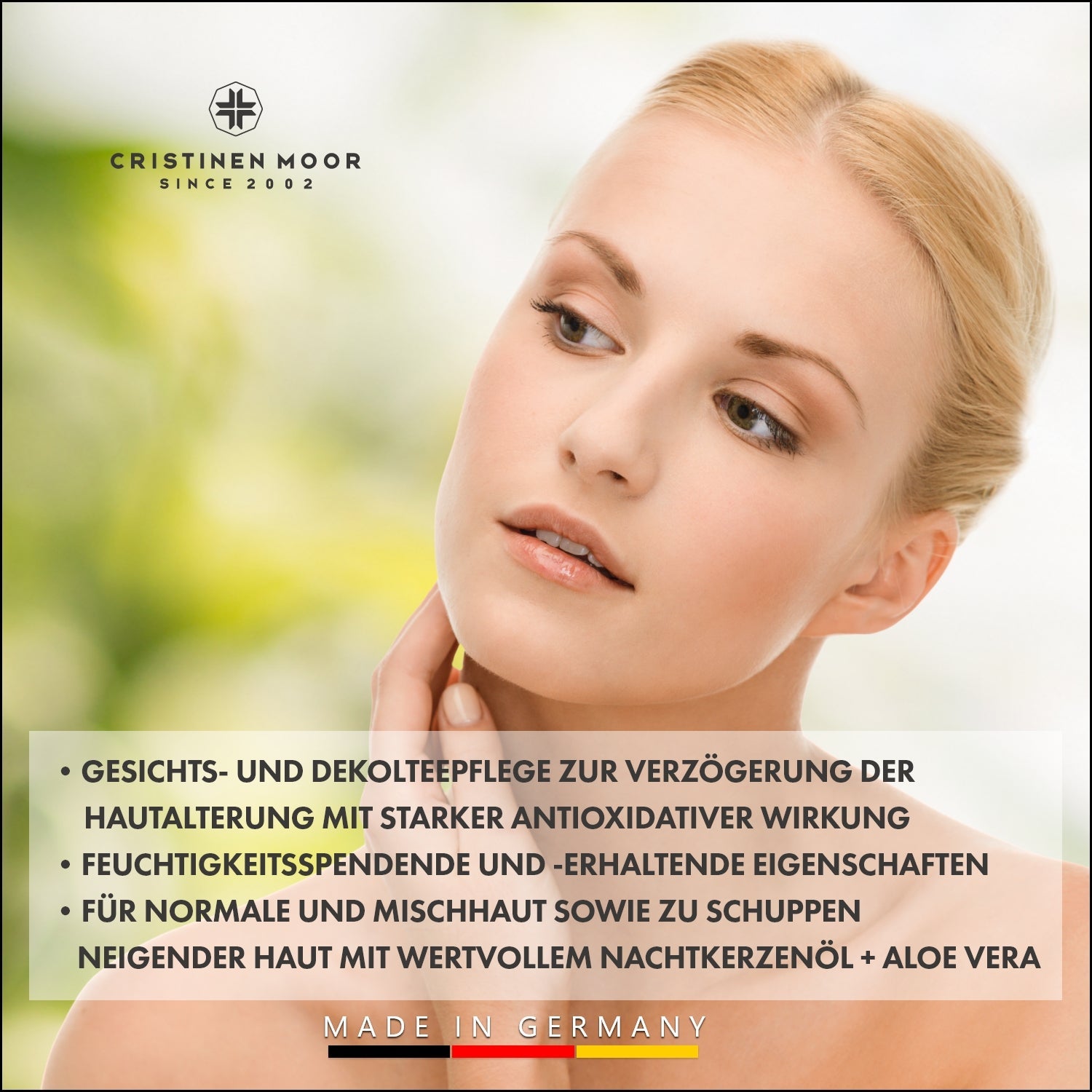 Q10 Balsam mit Nachtkerzenöl und Arganöl - Naturkosmetik - CristinenMoor